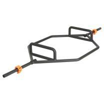 Mirafit Black 1 inch Standard Trap Bar