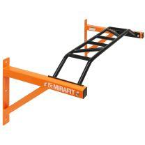 Mirafit Black and Orange Multi Grip Pull Up Bar
