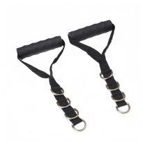 Pair Stirrup Handles for Floor Standing Cable Pulley System