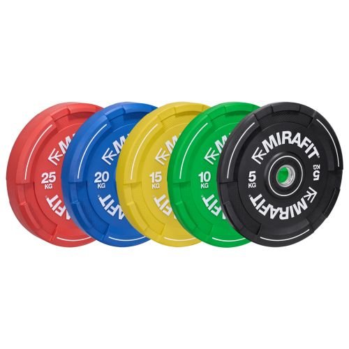 Mirafit Find Your Strength Colour Bumper Plates
