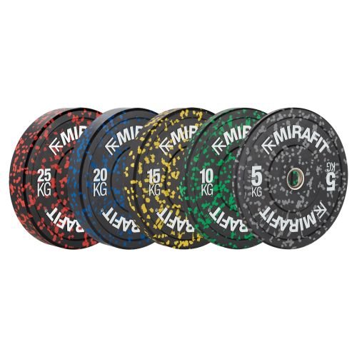 Mirafit Colour Splash Bumper Plates