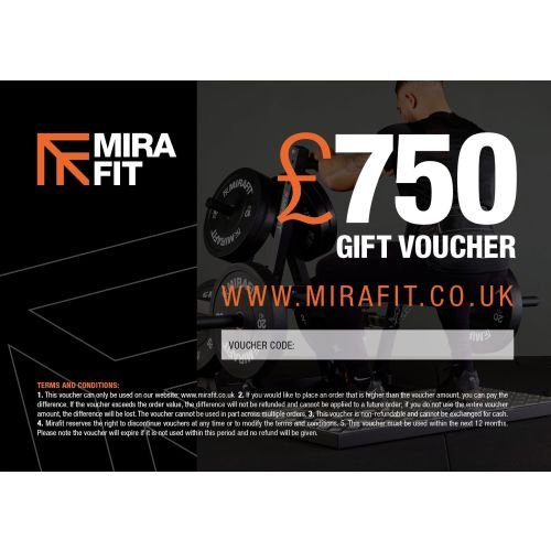 Mirafit £750 Gift Voucher