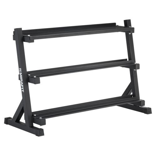 Mirafit 3 Tier Dumbbell & Kettlebell Rack