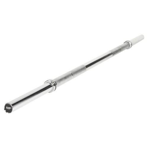 Mirafit 7ft Thick Grip Olympic Bar - Silver