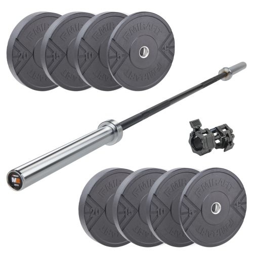 Mirafit M2 Olympic Barbell & Weights Set