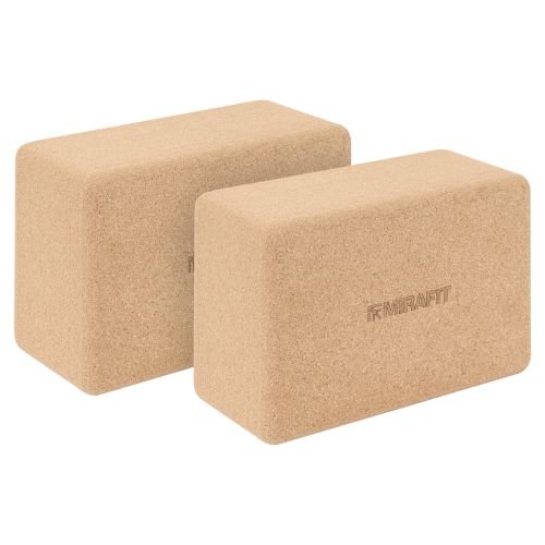 Mirafit Cork Yoga Blocks