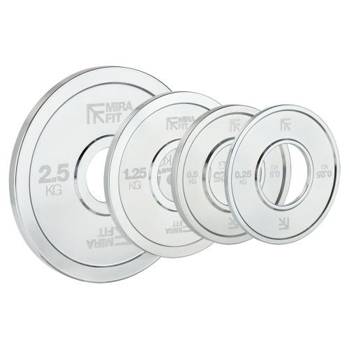 Mirafit Extra Thin Steel Olympic Fractional Plates - Choice of Size