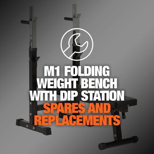 Spare Parts for Mirafit M1 Folding Weight Bench with Dip Station