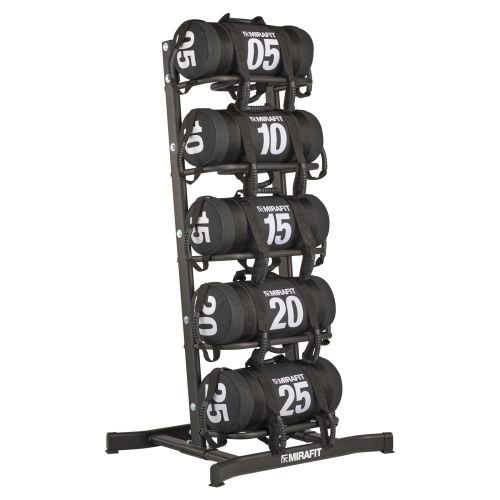 Mirafit Premium Exercise Sandbag Set with Rack