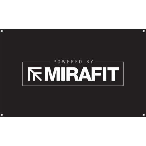 Mirafit Gym Wall Flag - Powered By Mirafit