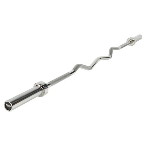 Mirafit Rackable Olympic EZ Curl Bar