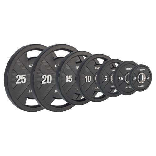 Mirafit Urethane Weight Plates with Handles