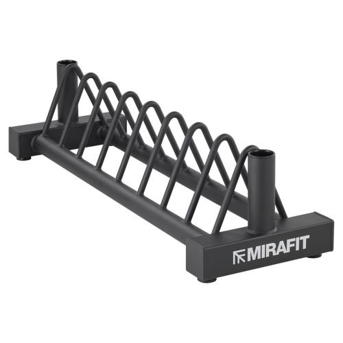 Mirafit Horizontal Plate Rack & Bar Stand