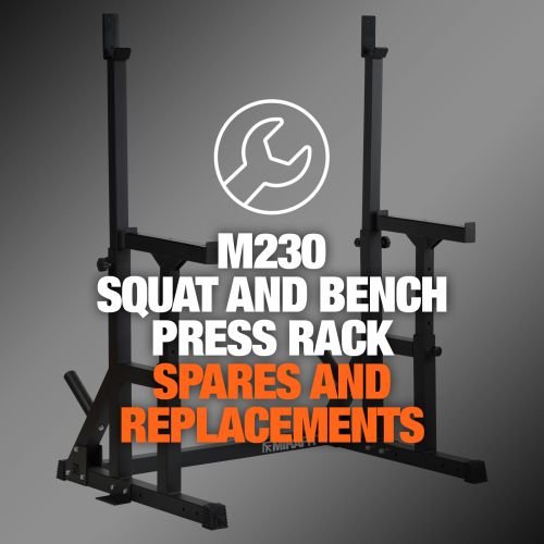 Spare Parts for Mirafit M230 Squat and Bench Press Rack
