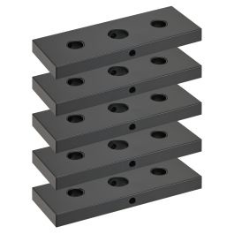 Mirafit Mirafit 5 x 5kg Weight Stack Plates for M3 Cable Systems Mirafit 5 x 5kg Weight Stack Plates for M3 Cable Systems