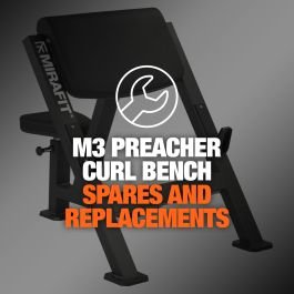 Spare parts range for Mirafit M3 Preacher Curl Bench
