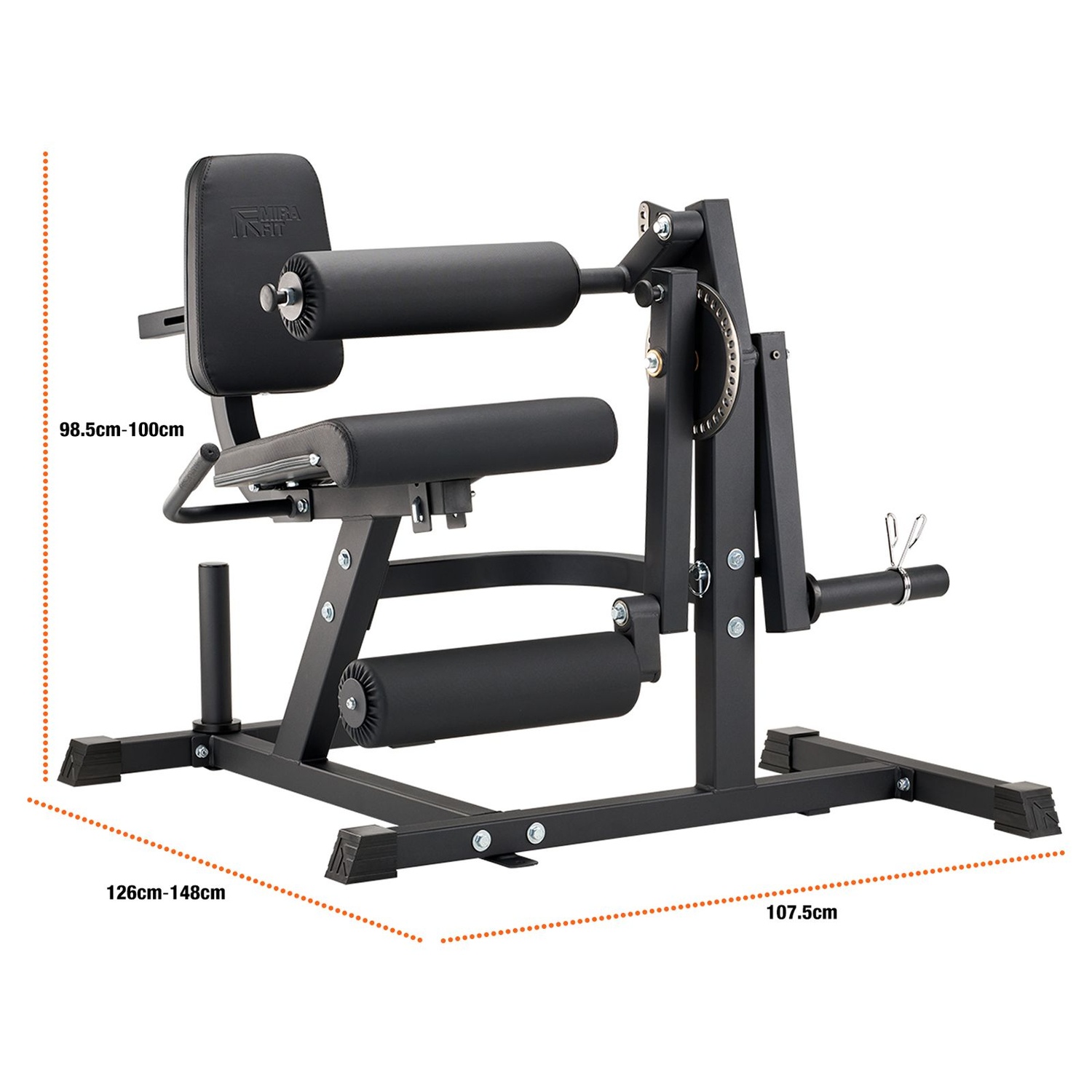 Mirafit Leg Curl and Extension Machine - Technical Specification