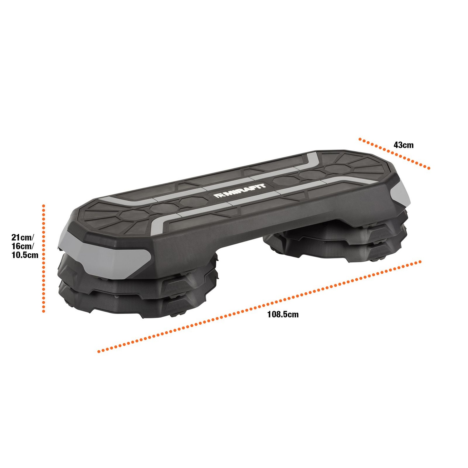 Mirafit Ultimate Adjustable Exercise Step - Technical Specification