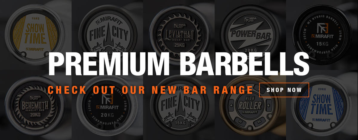 Premium Barbells from Mirafit