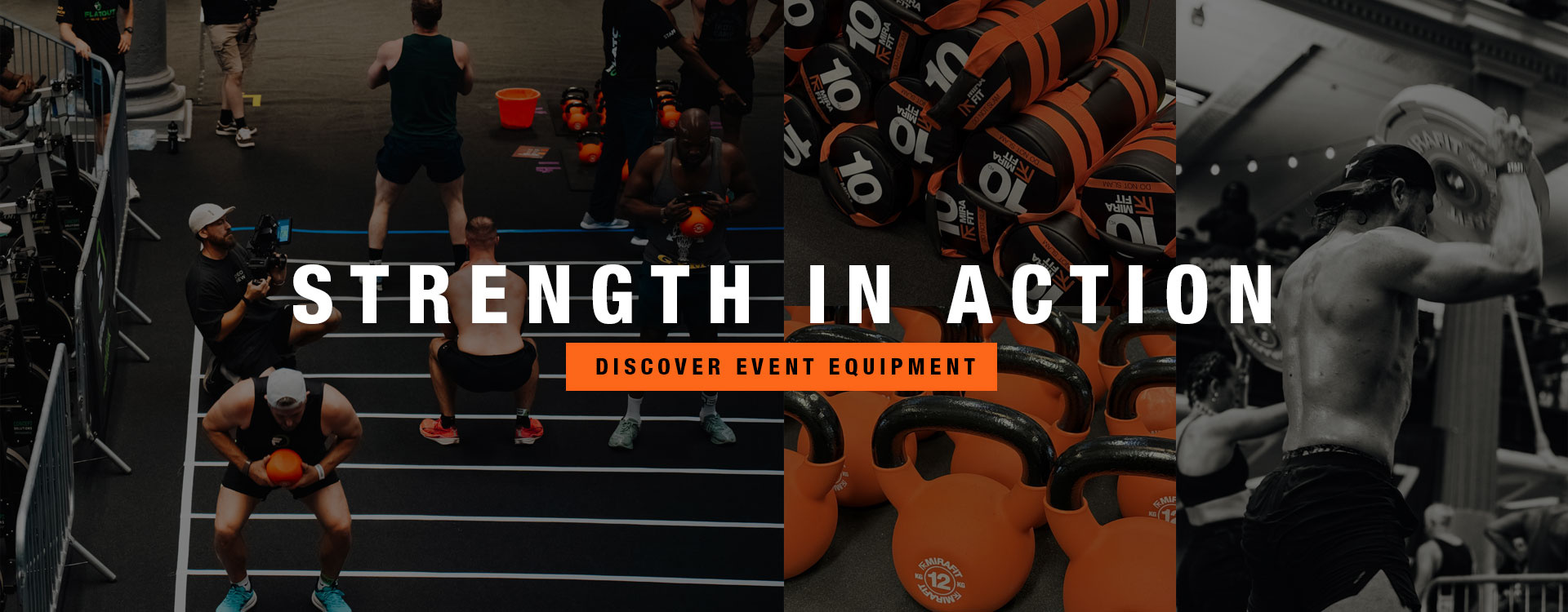 Fitness event equipment