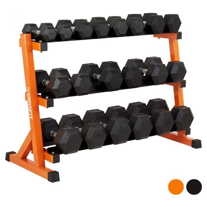 3 TIER DUMBBELL SET