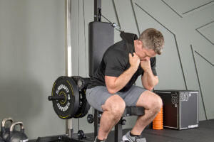 Ab cable crunch on a Mirafit M1 Multi Gym