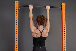 Pull Up Shrugs on a Mirafit M4 Tall Squat Rack