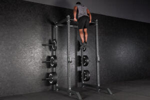 Muscle Up on a Mirafit M4 Power Rack