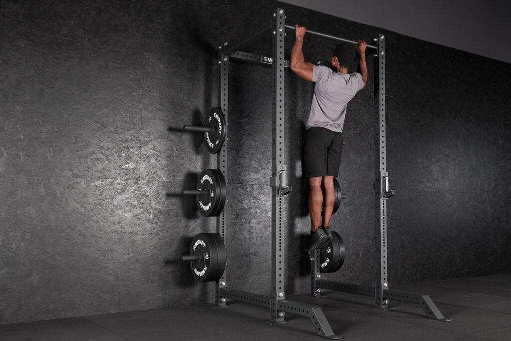 Hang tough on Mirafit M4 Power Rack