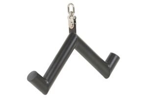 Mirafit Thick Grip V Bar Pushdown Cable Attachment on a white background