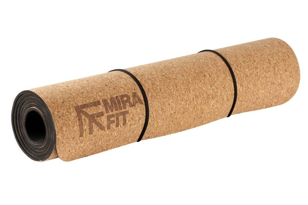 Mirafit 6mm Cork Yoga Mat Mirafit 6mm Cork Yoga Mat on a white background