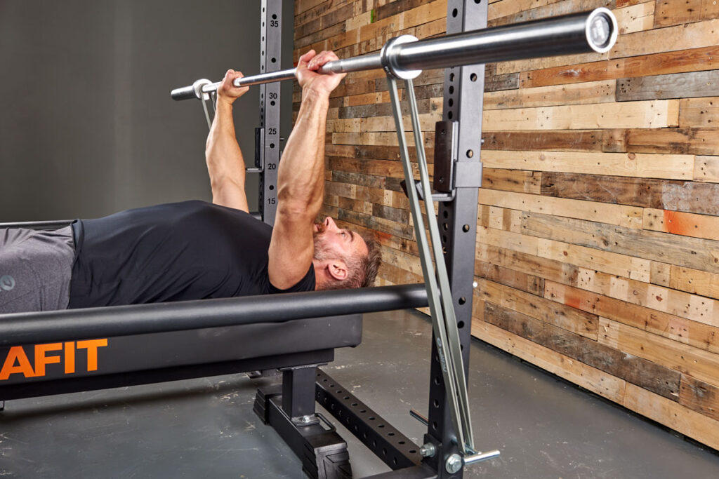 Mirafit Resistance Bands Mirafit Resistance Bands Used in Variable Resistance Bench Press