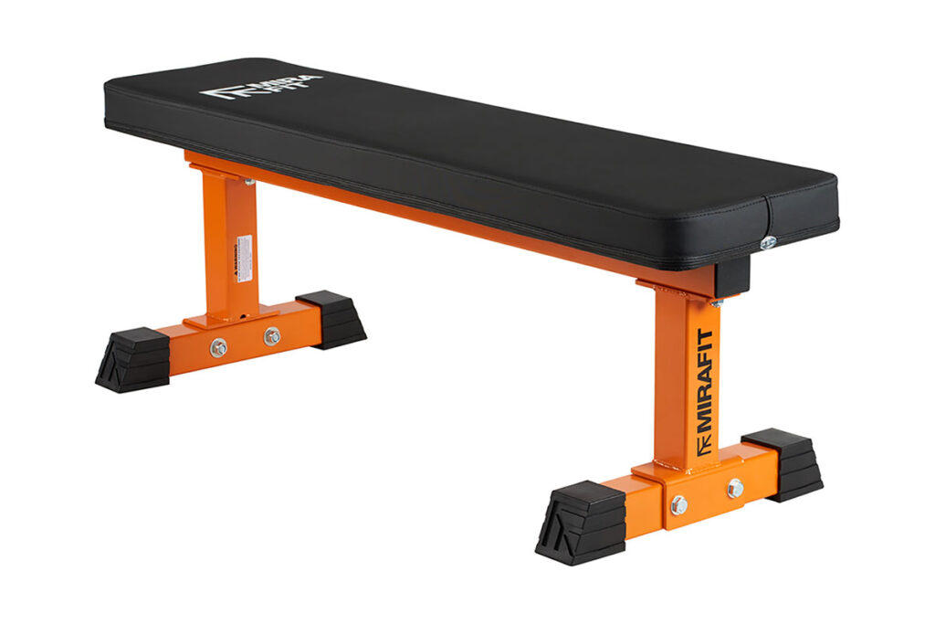 Mirafit M2 Flat Weight Bench Mirafit M2 Flat Weight Bench on White Background