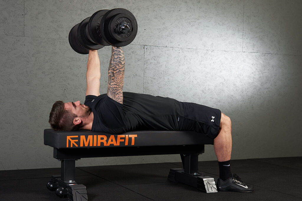 40kg dumbbell workout | Mirafit