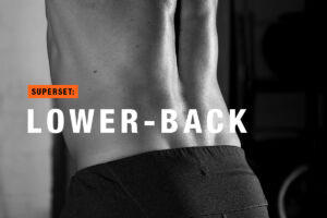 Mirafit superset lower back workout