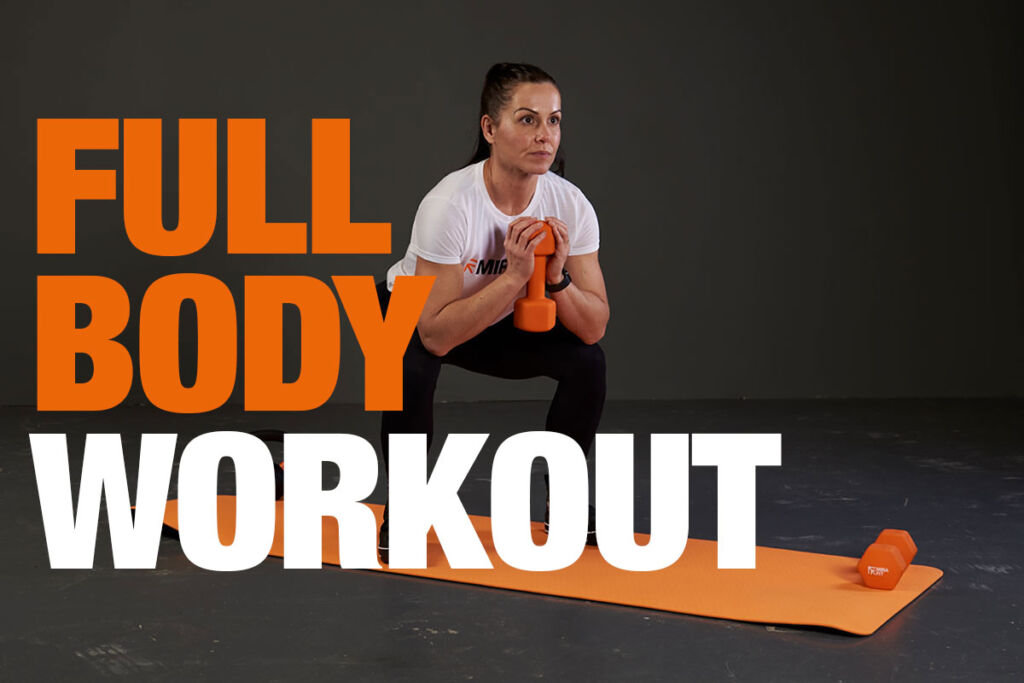 Full Body Workout Using Soft Touch Dumbbells
