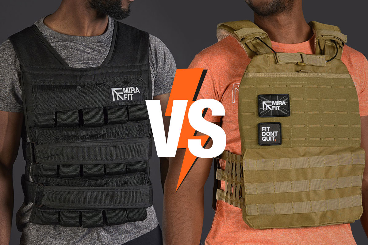 tactical vest vs athletic weighted vest side-by-side comparison