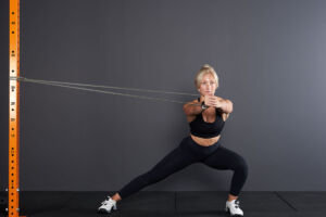 Pallof Press with a Mirafit Resistance Band