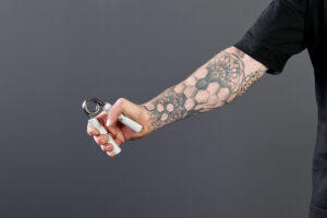 Man using Captains of Crush Hand Gripper