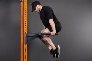 Kipping Dip on Mirafit M3 Squat Stands