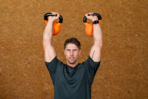 Overhead Carry with Mirafit Soft Touch Cast Iron Dumbbells
