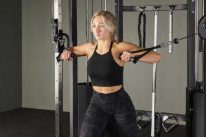 Chest Press in a Mirafit Functional Trainer