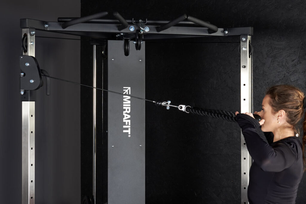 Face Pull Face Pull with Mirafit Functional Trainer