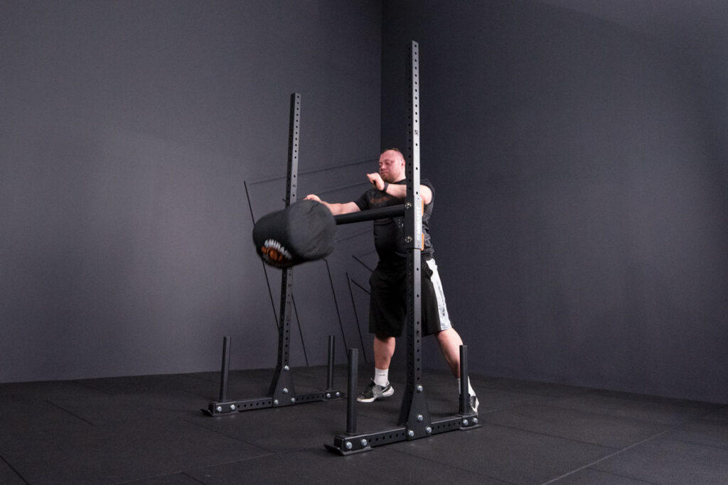 Adam Bishop using Mirafit Yoke