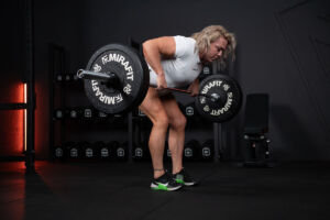 Donna Moore - Bent Over Row with Mirafit Plates