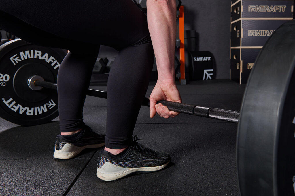 Barbell Deadlift with Mirafit Olympic Barbell