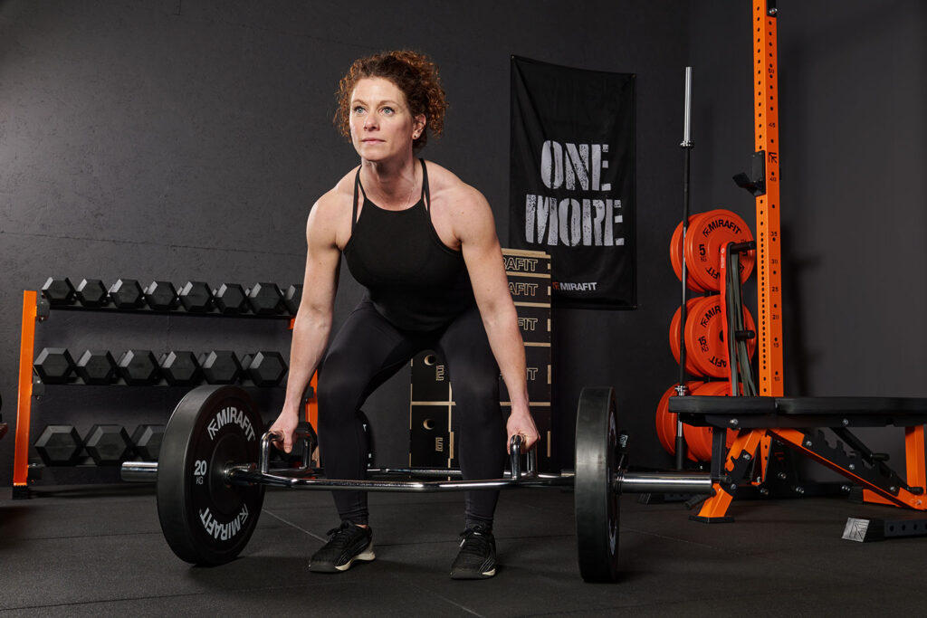 Trap Bar Deadlift with Mirafit Trap Bar