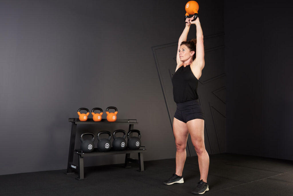 American Kettlebell Swing American kettlebell swing with Mirafit Soft Touch Cast Iron Kettlebell