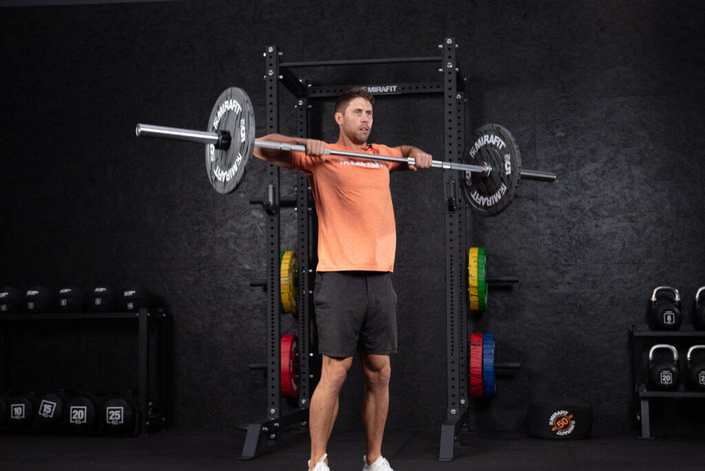 High Pull High Pull with Mirafit Marbled Weight Plates