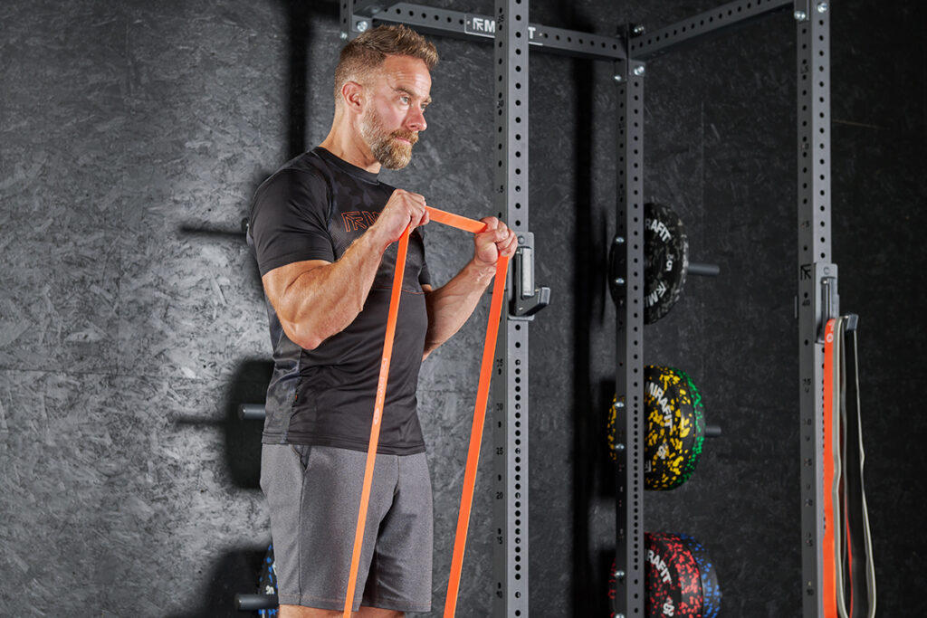 Resistance Band Pronated Curls Pronated Curls with Mirafit Resistance Bands